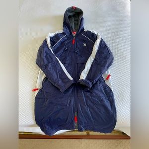tyr women's swim parka